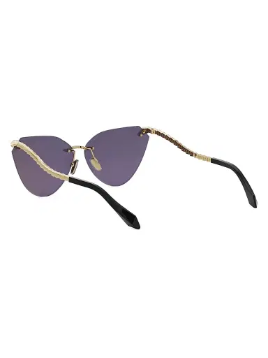 BVLGARI Women's Serpenti Viper 65MM Cat-Eye Sunglasses - Gold Violet | Thumbnail 4 BVLGARI Women's Serpenti Viper 65MM Cat-Eye Sunglasses - Gold Violet | Thumbnail 4