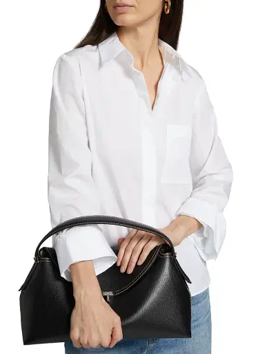 TWP Women's Boyfriend Cotton Patch Pocket Shirt | Thumbnail 6 TWP Women's Boyfriend Cotton Patch Pocket Shirt | Thumbnail 6