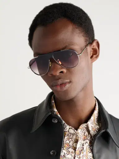 Jacques Marie Mage Kyosho Daido Aviator-Style Beta Titanium Sunglasses - Men | Thumbnail 2 Jacques Marie Mage Kyosho Daido Aviator-Style Beta Titanium Sunglasses - Men | Thumbnail 2