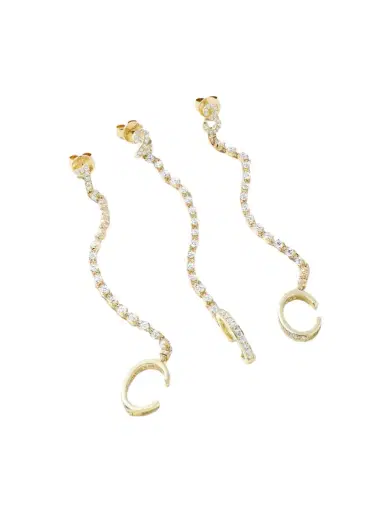 Anita Ko 18-karat Gold Diamond Earring | Thumbnail 1 Anita Ko 18-karat Gold Diamond Earring | Thumbnail 1