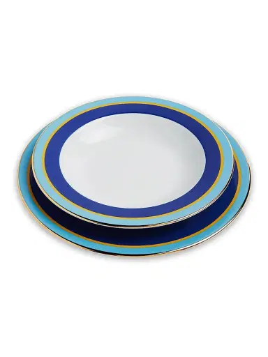 La DoubleJ Soup and Dinner Plates Set of 8 - Rainbow Mix | Thumbnail 4 La DoubleJ Soup and Dinner Plates Set of 8 - Rainbow Mix | Thumbnail 4