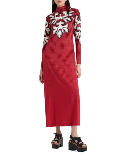 La DoubleJ Women's Halle Dress - Herald Placee Red | Thumbnail 3 La DoubleJ Women's Halle Dress - Herald Placee Red | Thumbnail 3