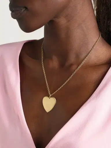 Irene Neuwirth Large Heart 18-karat Gold Necklace | Thumbnail 2 Irene Neuwirth Large Heart 18-karat Gold Necklace | Thumbnail 2