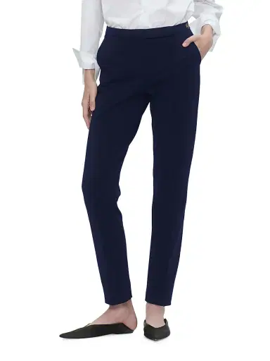 Callas Milano Women's Cory Jersey Slim Pants - Navy | Thumbnail 2 Callas Milano Women's Cory Jersey Slim Pants - Navy | Thumbnail 2