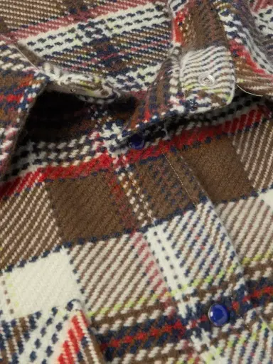 God’s True Cashmere Distressed Checked Cashmere Shirt - Men | Thumbnail 4 God’s True Cashmere Distressed Checked Cashmere Shirt - Men | Thumbnail 4