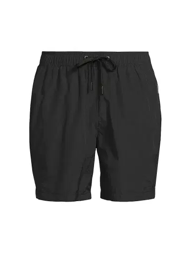 Onia Men's Charles Cotton-Nylon Shorts - Black - Size XXL | Thumbnail 1 Onia Men's Charles Cotton-Nylon Shorts - Black - Size XXL | Thumbnail 1