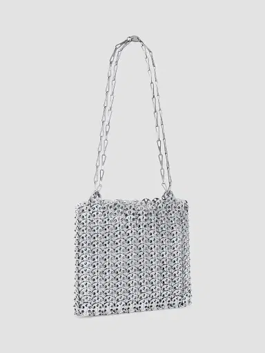 Rabanne Women's 1969 Iconic Shoulder Bag - Silver | Thumbnail 2 Rabanne Women's 1969 Iconic Shoulder Bag - Silver | Thumbnail 2