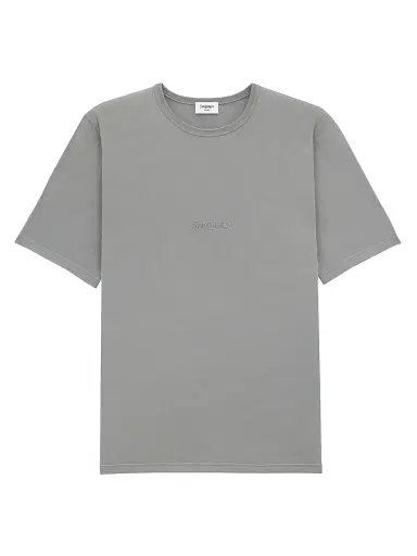 Saint Laurent Men's T-Shirt - Gris - Size XXL | Thumbnail 1 Saint Laurent Men's T-Shirt - Gris - Size XXL | Thumbnail 1