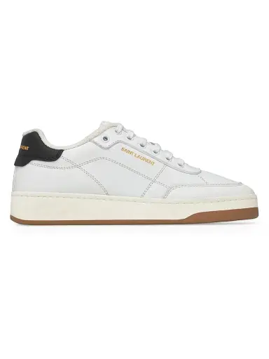 Saint Laurent Men's SL/61 Sneakers in Smooth Leather - White Multi - Size 11 | Thumbnail 1 Saint Laurent Men's SL/61 Sneakers in Smooth Leather - White Multi - Size 11 | Thumbnail 1