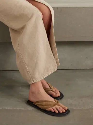 Brunello Cucinelli Suede Sandals | Thumbnail 2 Brunello Cucinelli Suede Sandals | Thumbnail 2
