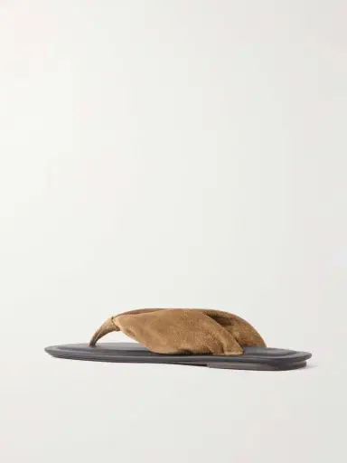 Brunello Cucinelli Suede Sandals | Thumbnail 3 Brunello Cucinelli Suede Sandals | Thumbnail 3