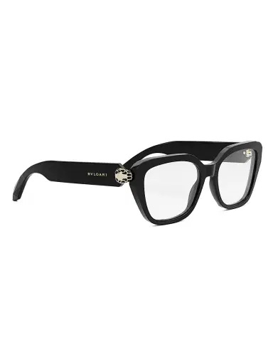 BVLGARI Women's Serpenti Forever 53MM Rectangular Eyeglasses - Shiny Black | Thumbnail 8 BVLGARI Women's Serpenti Forever 53MM Rectangular Eyeglasses - Shiny Black | Thumbnail 8
