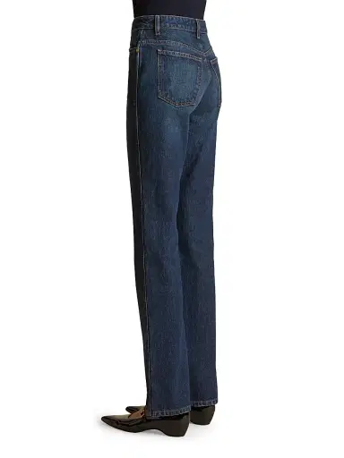 Khaite Women's Danielle High-Rise Straight-Leg Jeans - Lansing | Thumbnail 3 Khaite Women's Danielle High-Rise Straight-Leg Jeans - Lansing | Thumbnail 3