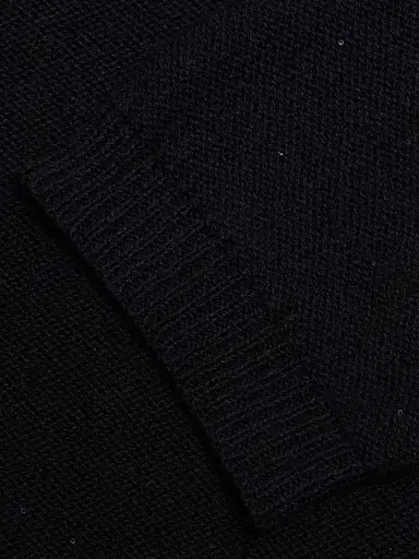 Fabiana Filippi Women's Sequined Cotton-Blend Crewneck Sweater - Blu Notte | Thumbnail 7 Fabiana Filippi Women's Sequined Cotton-Blend Crewneck Sweater - Blu Notte | Thumbnail 7