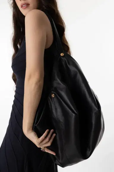 Versace Large Protea Shoulder Bag | Thumbnail 2 Versace Large Protea Shoulder Bag | Thumbnail 2