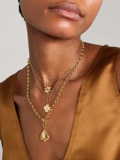 Foundrae Four Heart Clover 18-karat Gold, Enamel And Diamond Necklace | Thumbnail 5 Foundrae Four Heart Clover 18-karat Gold, Enamel And Diamond Necklace | Thumbnail 5