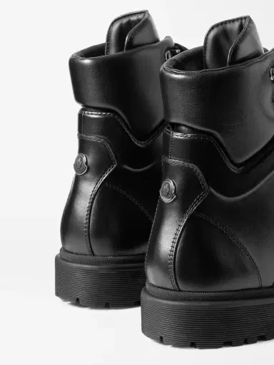 Moncler Patty Leather Ankle Boots | Thumbnail 4 Moncler Patty Leather Ankle Boots | Thumbnail 4