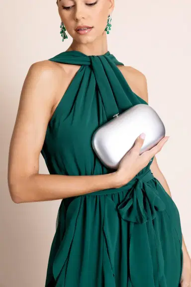 JEFFREY LEVINSON Elina Plus Clutch - White Gold | Thumbnail 4 JEFFREY LEVINSON Elina Plus Clutch - White Gold | Thumbnail 4