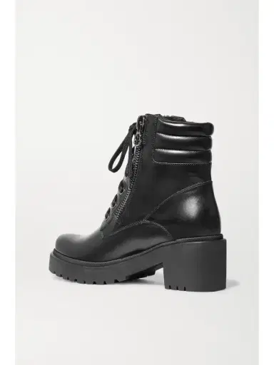 Moncler Viviane Leather Ankle Boots | Thumbnail 3 Moncler Viviane Leather Ankle Boots | Thumbnail 3