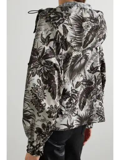Moncler Albireo Hooded Floral-print Shell Jacket | Thumbnail 3 Moncler Albireo Hooded Floral-print Shell Jacket | Thumbnail 3