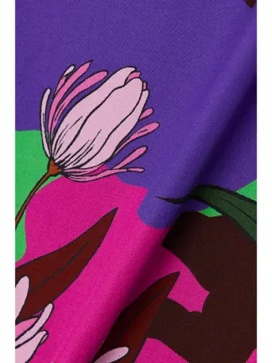 Moncler Cropped Floral-print Cotton-poplin Shirt | Thumbnail 4 Moncler Cropped Floral-print Cotton-poplin Shirt | Thumbnail 4