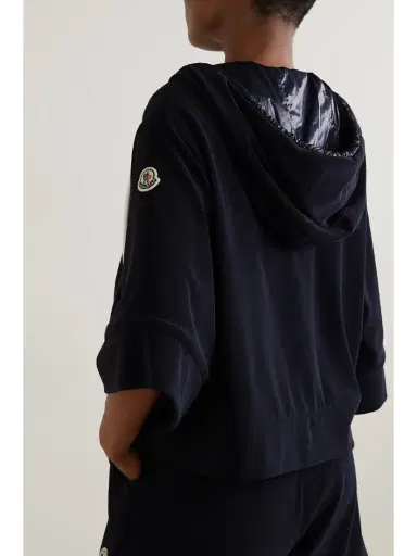 Moncler Cotton-blend Terry Hoodie | Thumbnail 3 Moncler Cotton-blend Terry Hoodie | Thumbnail 3
