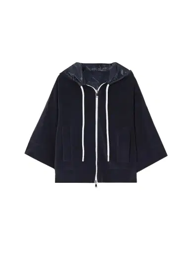 Moncler Cotton-blend Terry Hoodie | Thumbnail 1 Moncler Cotton-blend Terry Hoodie | Thumbnail 1