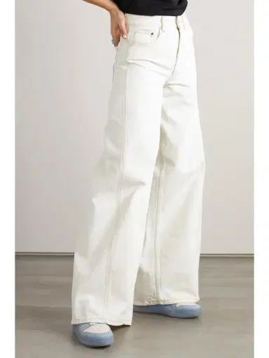 Moncler Genius + Alicia Keys High-rise Wide-leg Jeans | Thumbnail 3 Moncler Genius + Alicia Keys High-rise Wide-leg Jeans | Thumbnail 3