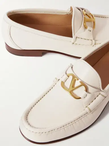 Valentino Garavani Vlogo Signature Embellished Leather Loafers | Thumbnail 4 Valentino Garavani Vlogo Signature Embellished Leather Loafers | Thumbnail 4