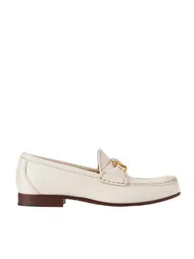 Valentino Garavani Vlogo Signature Embellished Leather Loafers | Thumbnail 1 Valentino Garavani Vlogo Signature Embellished Leather Loafers | Thumbnail 1