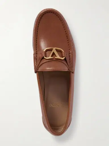 Valentino Garavani Vlogo Signature 20 Leather Loafers | Thumbnail 5 Valentino Garavani Vlogo Signature 20 Leather Loafers | Thumbnail 5
