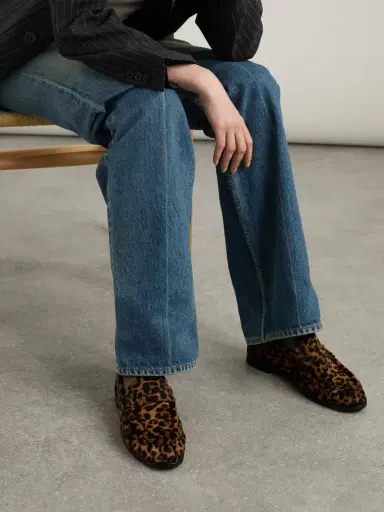 Saint Laurent Le Loafer Leopard-print Calf Hair Loafers | Thumbnail 2 Saint Laurent Le Loafer Leopard-print Calf Hair Loafers | Thumbnail 2