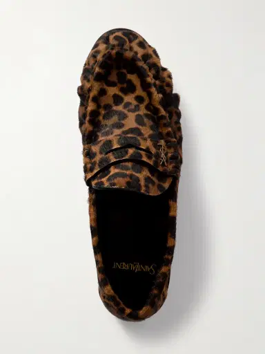 Saint Laurent Le Loafer Leopard-print Calf Hair Loafers | Thumbnail 5 Saint Laurent Le Loafer Leopard-print Calf Hair Loafers | Thumbnail 5