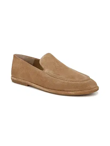 Vince Men's Hann Suede Loafers - Beige | Thumbnail 2 Vince Men's Hann Suede Loafers - Beige | Thumbnail 2