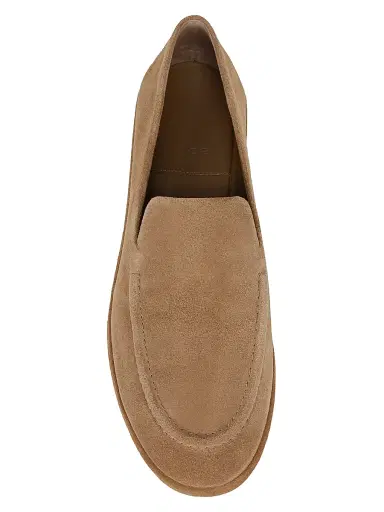 Vince Men's Hann Suede Loafers - Beige | Thumbnail 4 Vince Men's Hann Suede Loafers - Beige | Thumbnail 4