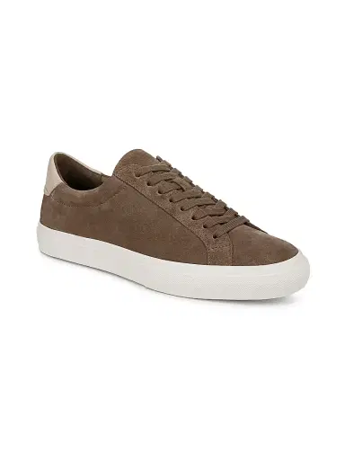Vince Men's Fulton Suede Low-Top Sneakers - Flint | Thumbnail 2 Vince Men's Fulton Suede Low-Top Sneakers - Flint | Thumbnail 2