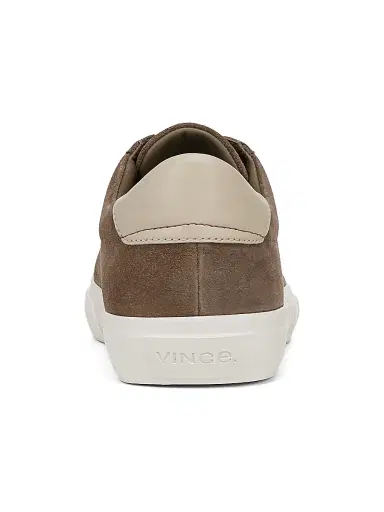 Vince Men's Fulton Suede Low-Top Sneakers - Flint | Thumbnail 3 Vince Men's Fulton Suede Low-Top Sneakers - Flint | Thumbnail 3