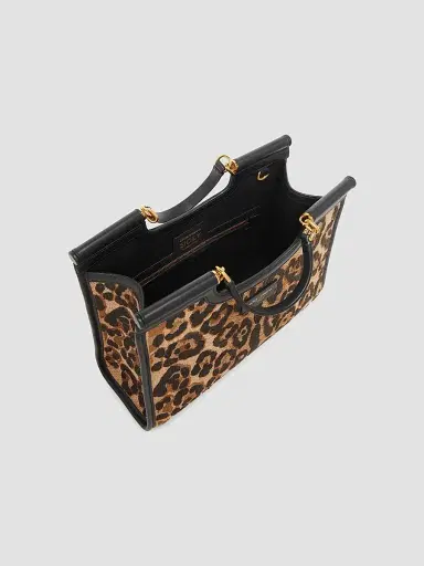 Dolce & Gabbana Women's Sicily Leopard Shopper Tote - Leopard | Thumbnail 3 Dolce & Gabbana Women's Sicily Leopard Shopper Tote - Leopard | Thumbnail 3
