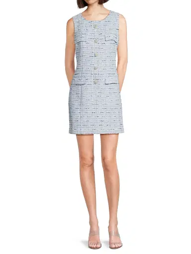 Lilly Pulitzer Women's Bindy Shift Romper - Bonaire Blue - Size 12 | Thumbnail 2 Lilly Pulitzer Women's Bindy Shift Romper - Bonaire Blue - Size 12 | Thumbnail 2