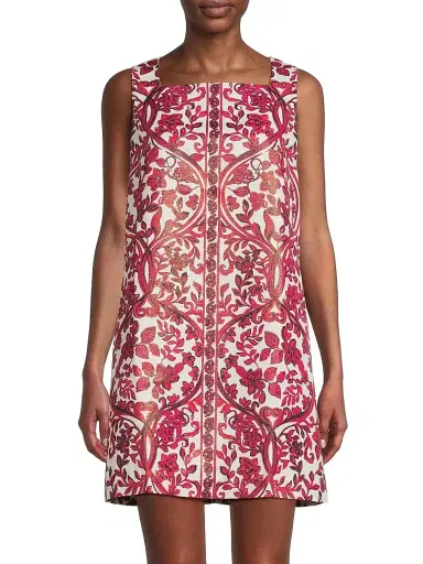 Lilly Pulitzer Women's Ella Shift Dress - Coconut - Size 12 | Thumbnail 3 Lilly Pulitzer Women's Ella Shift Dress - Coconut - Size 12 | Thumbnail 3