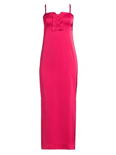 Lilly Pulitzer Women's Jean Bow Midi-Dress - Raspberry Rouge - Size 14 | Thumbnail 1 Lilly Pulitzer Women's Jean Bow Midi-Dress - Raspberry Rouge - Size 14 | Thumbnail 1