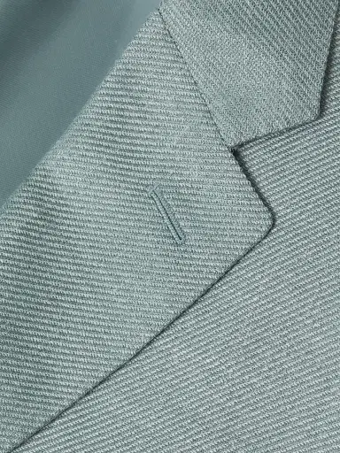 Canali Men's Lux Solid Diagonal Weave Sportcoat - Green | Thumbnail 6 Canali Men's Lux Solid Diagonal Weave Sportcoat - Green | Thumbnail 6