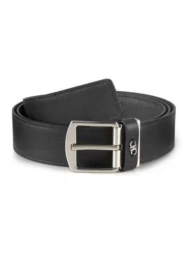 FERRAGAMO Men's Reversible Gancini Belt - Nero | Thumbnail 3 FERRAGAMO Men's Reversible Gancini Belt - Nero | Thumbnail 3