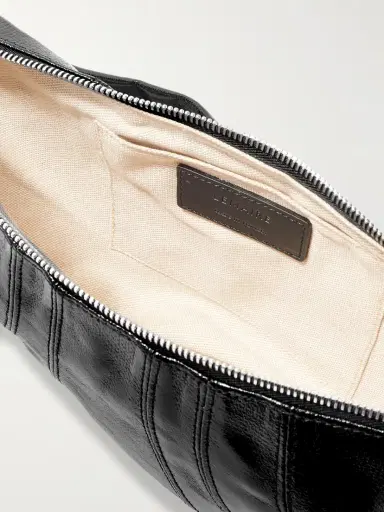 Lemaire Croissant Small Paneled Coated-canvas Shoulder Bag | Thumbnail 5 Lemaire Croissant Small Paneled Coated-canvas Shoulder Bag | Thumbnail 5