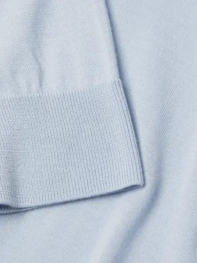 Paul Smith Men's Wool Crewneck Sweater - Light Blue | Thumbnail 6 Paul Smith Men's Wool Crewneck Sweater - Light Blue | Thumbnail 6