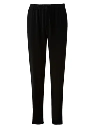 Akris punto Women's Drawstring Trousers - Black - Size 12 | Thumbnail 1 Akris punto Women's Drawstring Trousers - Black - Size 12 | Thumbnail 1