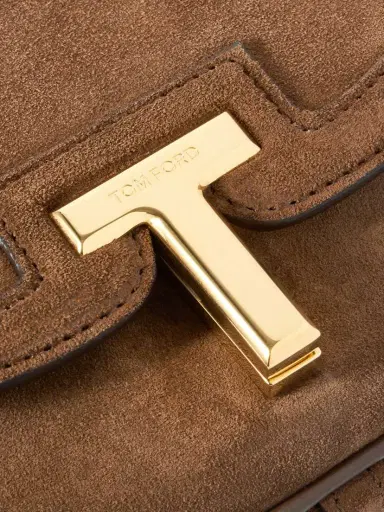 Tom Ford Wallis Suede Shoulder Bag | Thumbnail 4 Tom Ford Wallis Suede Shoulder Bag | Thumbnail 4