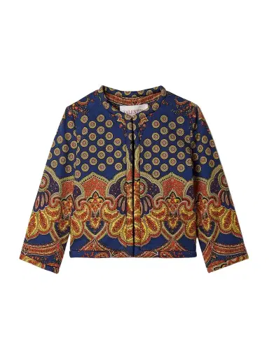 Valentino Garavani Printed Cotton-twill Jacket | Thumbnail 1 Valentino Garavani Printed Cotton-twill Jacket | Thumbnail 1