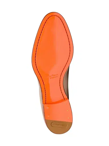 Santoni Women's Marlene Leather Loafers - Beige | Thumbnail 6 Santoni Women's Marlene Leather Loafers - Beige | Thumbnail 6