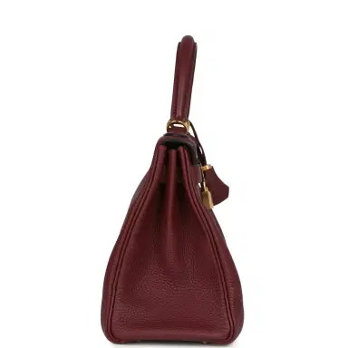 HERMÈS Hermes Kelly Retourne 28 Rouge H Togo Gold Hardware | Thumbnail 3 HERMÈS Hermes Kelly Retourne 28 Rouge H Togo Gold Hardware | Thumbnail 3